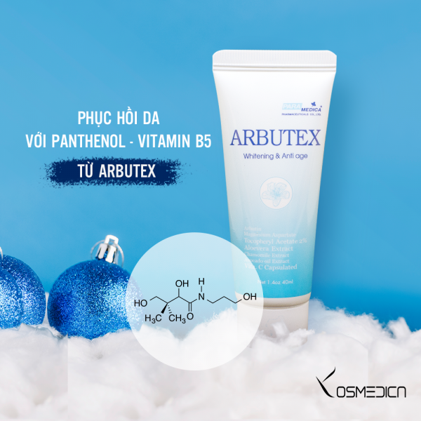 [ PHỤC HỒI LÀN DA VỚI HOẠT CHẤT HỮU DỤNG: PANTHENOL – VITAMIN B5 ]